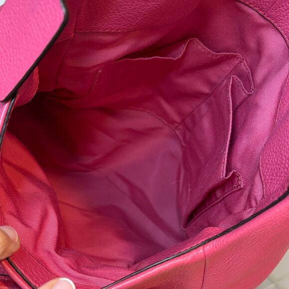 Coach Madison Pebbled Leather Phoebe Hobo Shoulder Bag HTF - Picture 14 of 16